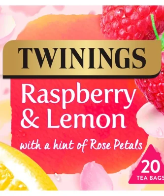 Twinings Raspberry & Lemon Fruit Tea 20 per pack