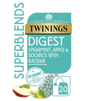 Twinings Superblends Digest with Spearmint Apple and Rooibos 20 per pack