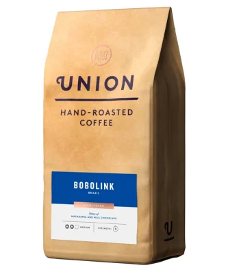 Union Hand Roasted Coffee Bobolink Wholebean 500g