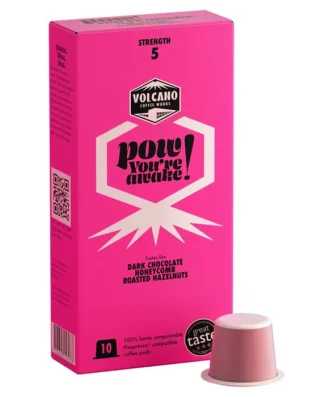 Volcano Coffee Works Bold Morning Shot Nespresso Compatible Eco Pods 10 per pack