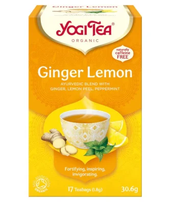 Yogi Tea Organic Ginger Lemon 17 per pack