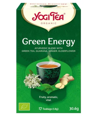 Yogi Tea Organic Green Energy Tea Bags 17 per pack