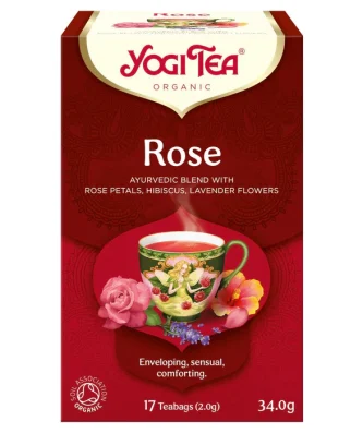 Yogi Tea Organic Rose Tea Bags 17 per pack