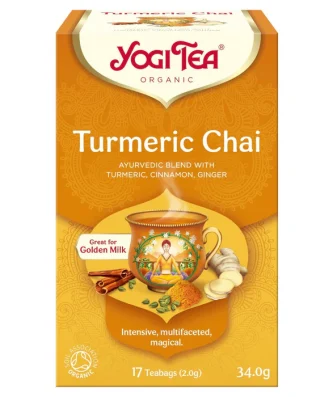 Yogi Tea Organic Turmeric Chai Tea Bags 17 per pack