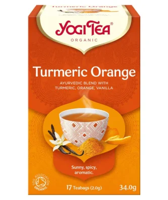 Yogi Tea Organic Turmeric Orange 17 per pack