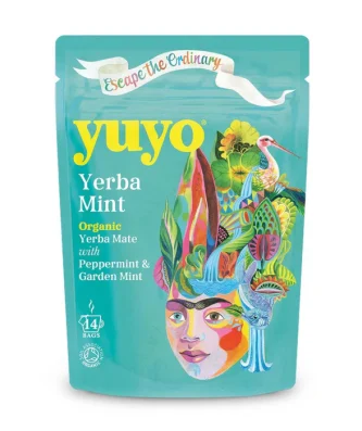 Yuyo Organic Yerba Mint Mate Tea Bags 14 per pack