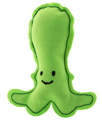 Beco Recycled Plastic Catnip Toy Squid
