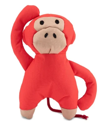 Beco Recycled Soft Dog Toy Monkey