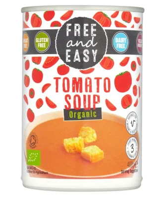 Free & Easy Free From Dairy Free Organic Tomato Soup 400g
