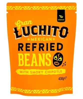 Gran Luchito Chipotle Refried Beans 430g