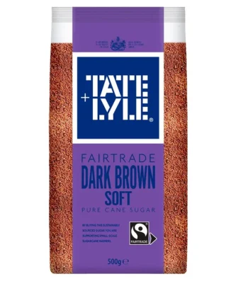 Tate & Lyle Fairtrade Dark Brown Soft Sugar 500g