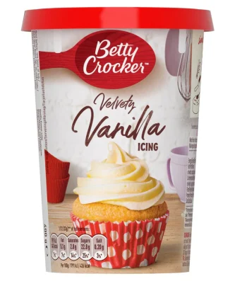 Betty Crocker Velvety Vanilla Icing 400g