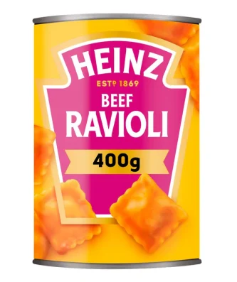 Heinz Ravioli with Beef in Tomato Sauce 400g
