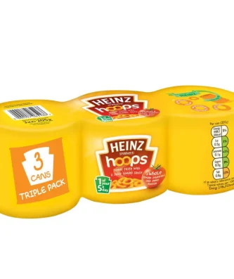 Heinz Triple Pack Spaghetti Hoops 3 x 205g