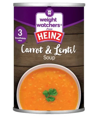 Heinz Weight Watchers Carrot & Lentil Soup 295g