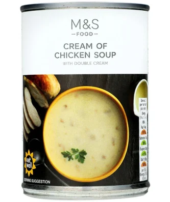 M&S Cream of Chicken Soup 400g
