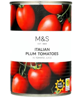 M&S Italian Plum Tomatoes 400g