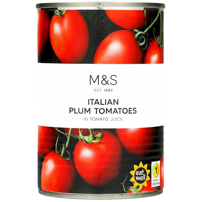 M&S Italian Plum Tomatoes 400g