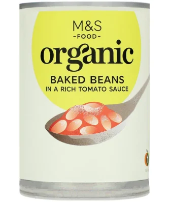 M&S Organic Baked Beans 400g
