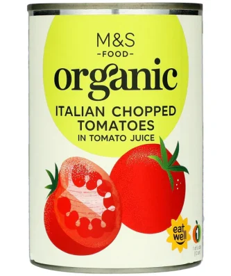 M&S Organic Italian Chopped Tomatoes 400g