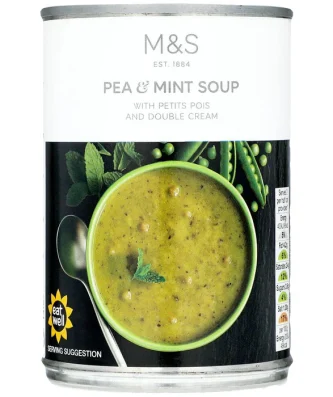 M&S Pea & Mint Soup 400g