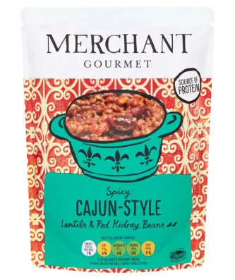Merchant Gourmet Cajun Style Lentils 250g