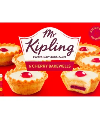 Mr Kipling Cherry Bakewells 6 per pack