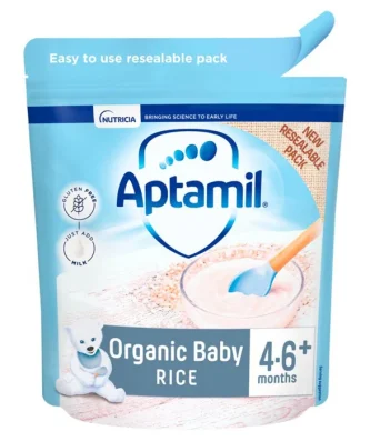 Aptamil Organic Baby Rice Cereal 100g