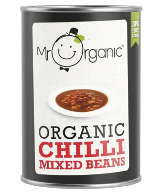 Mr Organic Chilli Mixed Beans 400g