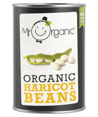 Mr Organic Haricot Beans 400g
