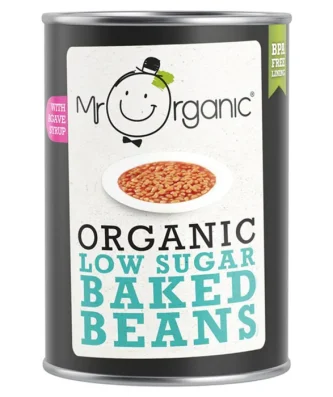 Mr Organic Low Sugar Baked Beans 400g