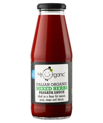 Mr Organic Mixed Herbs Passata Sauce 400g