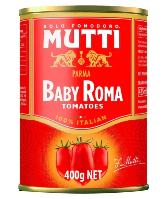 Mutti Baby Roma Tomatoes 400g
