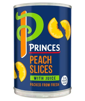 Princes Peach Slices In Juice 410g