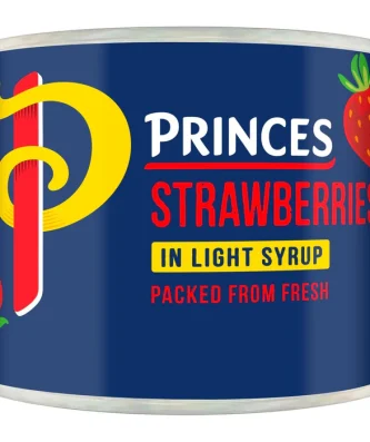 Princes Strawberries in Light Syrup 210g
