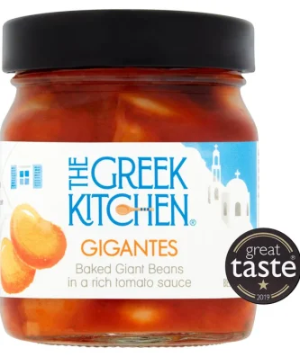The Greek Kitchen Gigantes Baked Giant Beans in a Tomato Sauce 280g