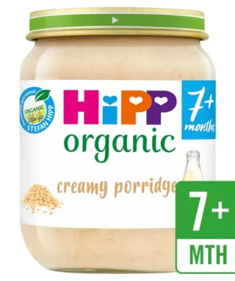 HiPP Organic Creamy Porridge Baby Food Jar 7+ Months 160g