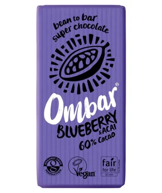 Ombar Blueberry & Acai Chocolate 35g