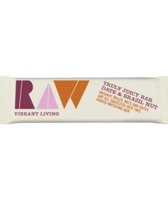Raw Health Organic Truly Juicy Date & Brazil Nut Bar 46g