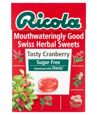 Ricola Cranberry Sugar Free 45g
