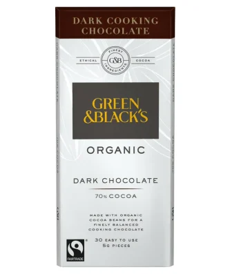 Green & Black's Organic Dark Cooking Chocolate 150g