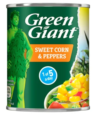 Green Giant Sweetcorn & Peppers 198g