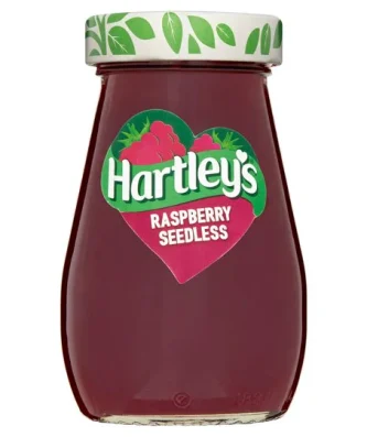 Hartleys Best Raspberry Jam Seedless 340g