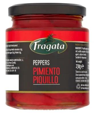 Fragata Pimiento Piquillo Peppers 230g