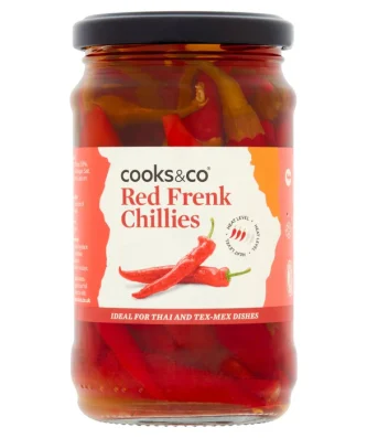 Cooks & Co Red Chillies 300g