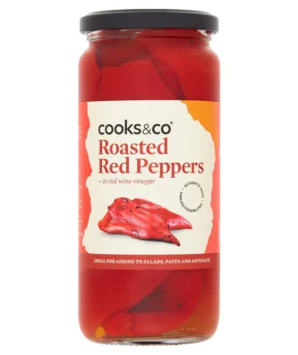Cooks & Co Roasted Red Peppers 460g