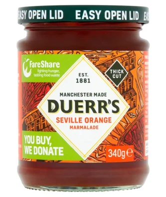 Duerr's Thick Cut Marmalade 340g