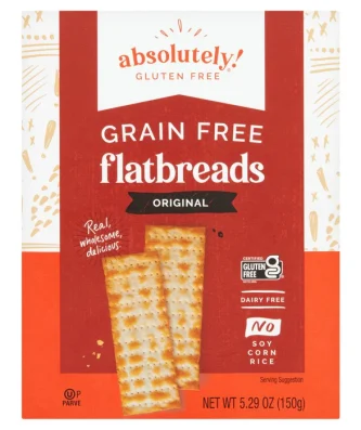Absolutely Gluten Free Flatbreads Original 150g
