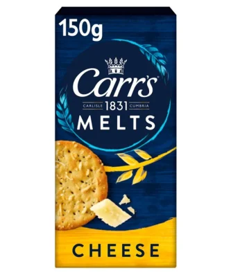 Carr's Cheese Melts 150g
