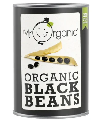 Mr Organic Black Beans 400g